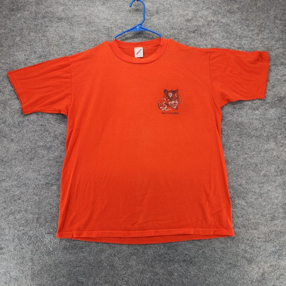 Vintage Tiger Cubs Shirt Adult XL Jerzees Boy Scouts Of America